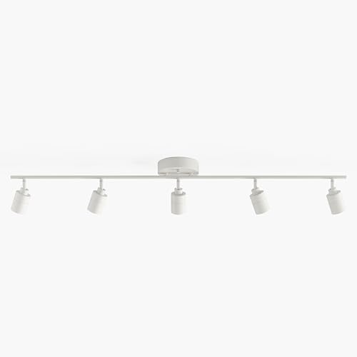 Matte White 5-Light Track Lighting Kit by VidaLite