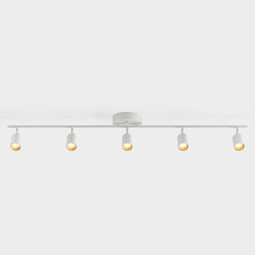 Matte White 5-Light Track Lighting Kit by VidaLite