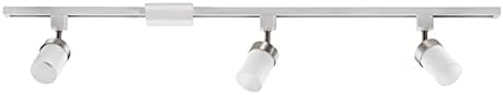 37 Ft Brushed Nickel Halogen Track Lighting Kit