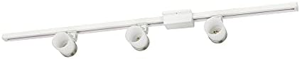 37 Ft Brushed Nickel Halogen Track Lighting Kit
