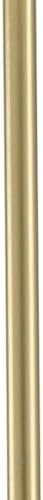 Vintage Gold Track Lighting Stem Kit