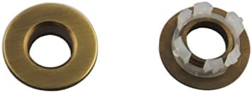 HSCGIN Sink Overflow Ring 2PCS Antique Brass