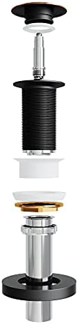 VIGO Vessel Sink Pop-Up Drain Antique Rubbed Bronze - VG07000ARB