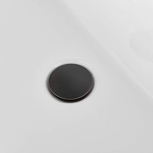 Bathroom Faucet Vessel Vanity Sink - Oil Rubbed Bronze Drain Stopper with Overflow