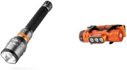 NEBO Davinci 12000 RC HL1000 Smart Handheld Flashlight Headlamp