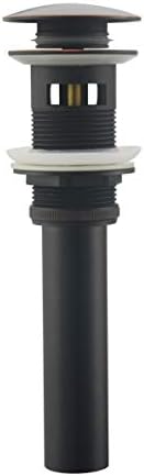 Purelux Bathroom Sink Drain Stopper Overflow Oil Rubbed Bronze