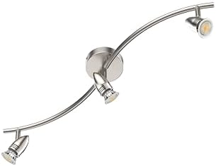 Modern Ceiling Lighting 28 3-Light Flush Mount Kit with Adjustable Track