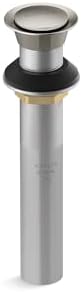 Intelligent Drain Easy Tint Change Overflow-Proof Polished Chrome Bathroom Sink Drain