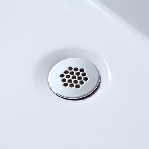 Luxier Vessel Sink Grid Drain Stopper Brushed Gold