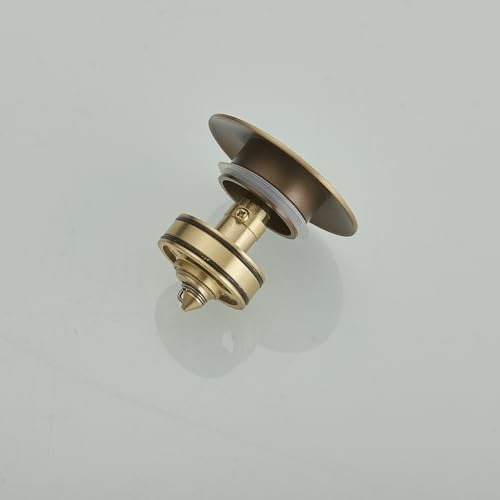 Homevacious Antique Brass Sink Drain Pop Up Stopper