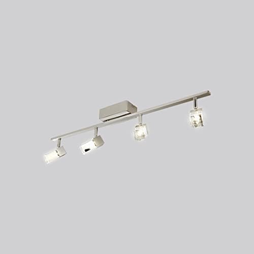 EGLO Cantil 33 Track Light 3-LED Dimmable Adjustable Wall Ceiling Fixture Nickel