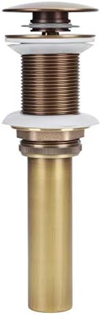 Elegant Brass Popup Drain Stopper for Bathroom Basins with 3cm Drain Hole