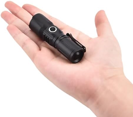 TPR Industrial EDC Flashlight - 500 Lumens Rechargeable Safety Compatible