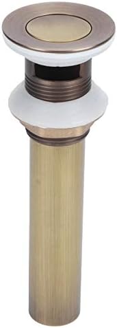 Bathroom Sink Drain Stopper - NonOverflow AntiClog Drain Plug