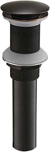 Sturdy Oil-Rubbed Bronze Sink Stopper for Easy Baffles Overflow-Free Design