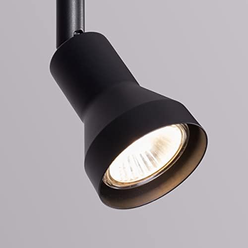 Mirrea Complete Track Lighting Kit with Adjustable Heads for Ceiling