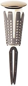 PF WaterWorks SinkSTRAIN Universal Never Clog Hair Catcher Pop-Up Stopper 1