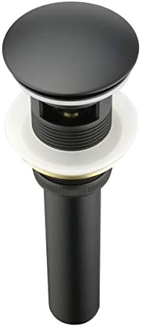Purelux Pop Up Drain Stopper with Overflow for Bathroom Sink
