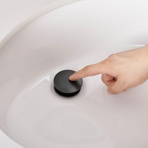 Greenspring Oil Rubbed Bronze Pop Up Drain Assembly for Bathroom Sink