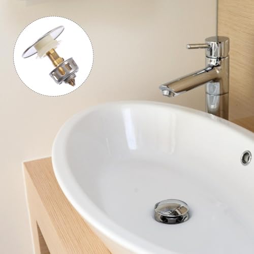 Sturdy 35mm Bathroom Sink Stopper with Anti-Clog Features