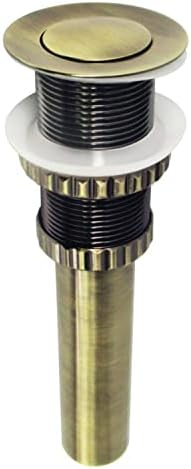 Kingston Brass EV8413 Coronet Push Pop-Up Drain No Overflow