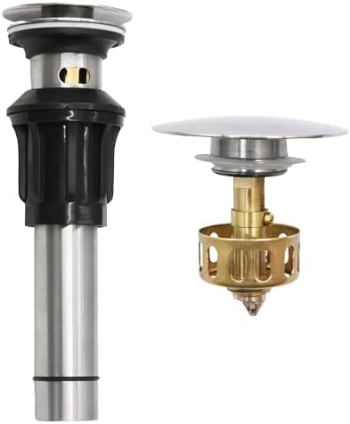 ECHLI Pop Up Drain with Overflow and Strainer