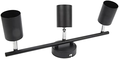 Naroote LED Track Light Kit with 3 Bulb Heads