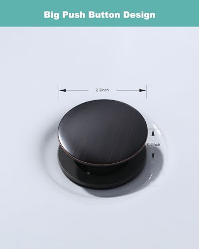 Arcora Oil Rubbed Bronze Pop Up Sink Drain