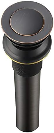 Purelux Sink Drain Stopper Durable Overflow Design