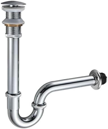 Premium Sink Stopper Adjustable Height No Overflow Chrome