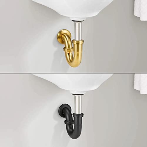 Fipoque 18 Gauge Brass P-Trap