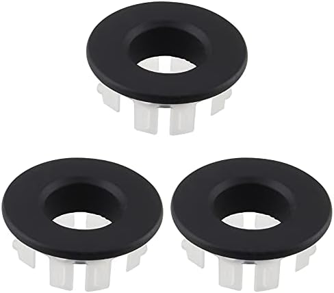 3-Piece Beautifully Designed Copper Overflow Ring for Bathroom Kitchen Sinks