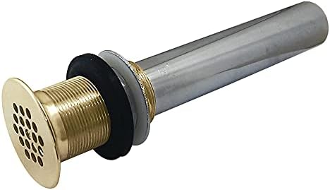 Kingston Brass 19-Hole Grid Fauceture for Vessel Sink Polished Brass