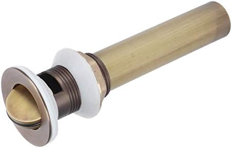 Bathroom Sink Drain Stopper - NonOverflow AntiClog Drain Plug
