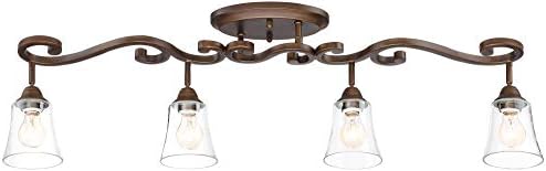 Pro Track Myrna 4-Head Logging Kit Modern Bronze Cylinder 43 12 Wide