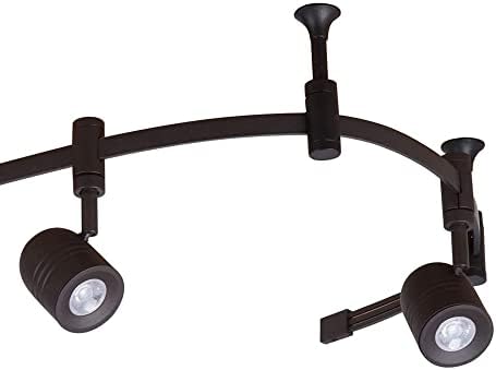 Adjustable LED Spotlight Flexible Track Oil Rubbed Bronze Ceiling Light