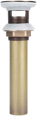 Bathroom Sink Drain Stopper - NonOverflow AntiClog Drain Plug