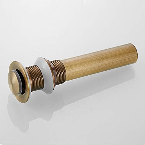 Flybath Sink Drain Stopper Pop Up Brass Vessel Faucet