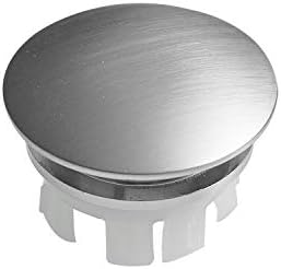 BWE Brushed Nickel Sink Basin Trim Overflow Cover