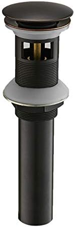 Bathroom Faucet Vessel Vanity Sink - Oil Rubbed Bronze Drain Stopper with Overflow