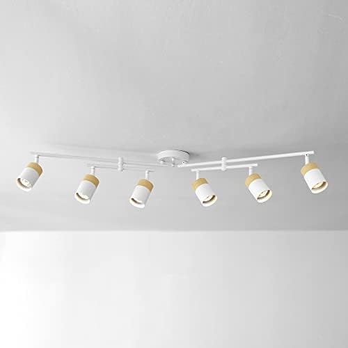 Cozy 6-Light Track Bar with Adjustable Pivoting Heads