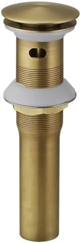 Homevacious Antique Brass Sink Drain Pop Up Stopper