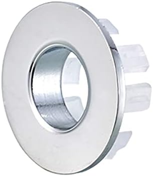 Luxury Chrome Overflow Sink Cover