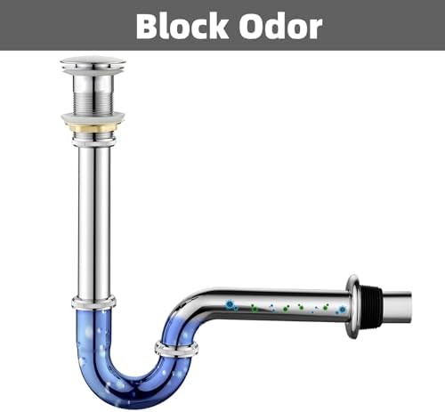 Adjustable Chrome Sink Drainage Kit
