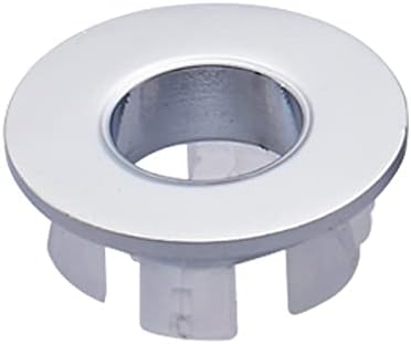 Luxury Chrome Overflow Sink Cover