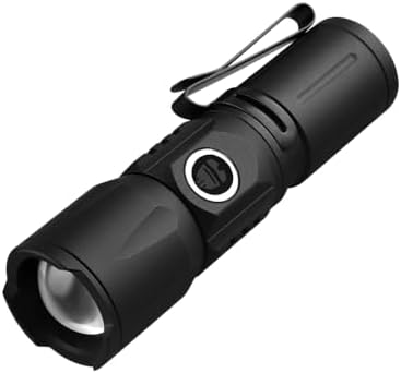 TPR Industrial EDC Flashlight - 500 Lumens Rechargeable Safety Compatible