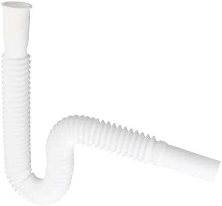ite 1-14-inch Flexible Sink Drain Pipe White