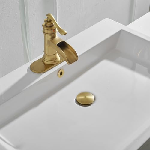 Homevacious Antique Brass Sink Drain Pop Up Stopper