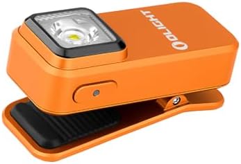 OLIGHT Oclip Rechargeable Flashlight Dual Light Sources 300 Lumens EDC Keychain Light