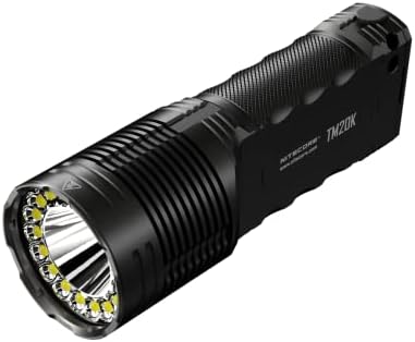Nitecore Tiny Monster 20000 Lumens ULTIMATE Powerful Handheld Flashlight Black